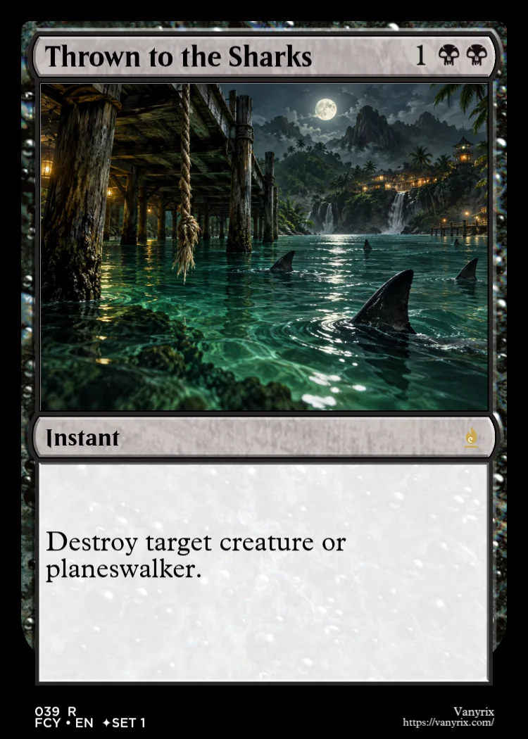 Thrown to the Sharks