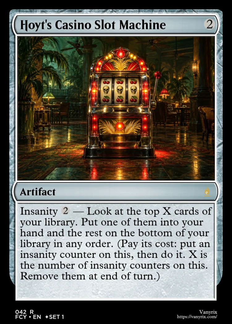 Hoyt's Casino Slot Machine