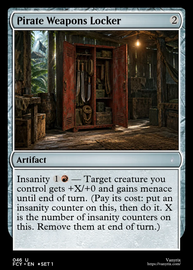 Pirate Weapons Locker