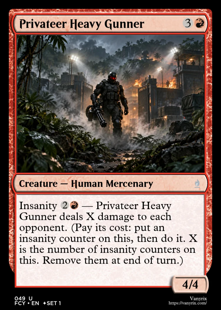 Privateer Heavy Gunner