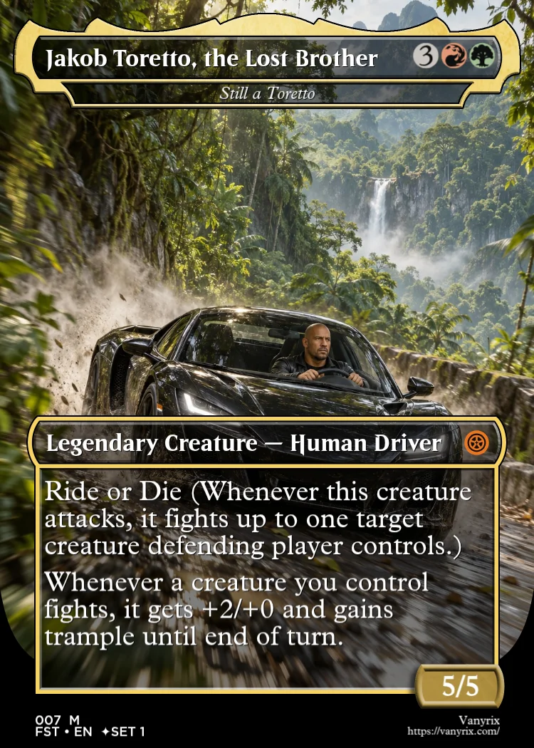 Jakob Toretto, the Lost Brother