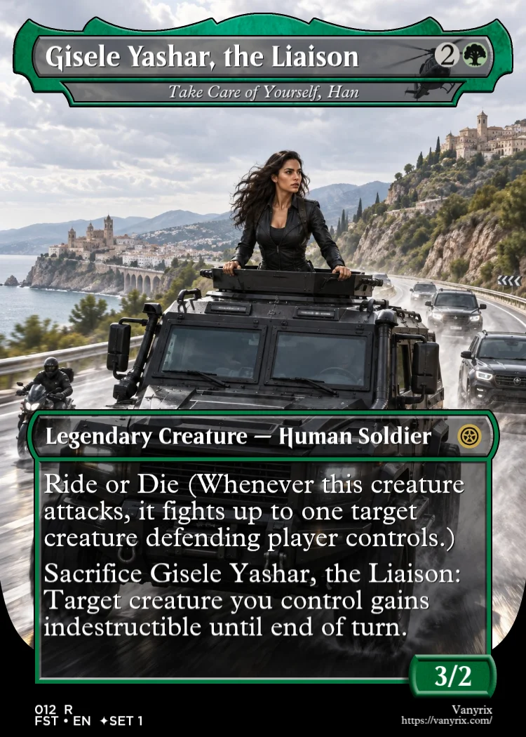 Gisele Yashar, the Liaison