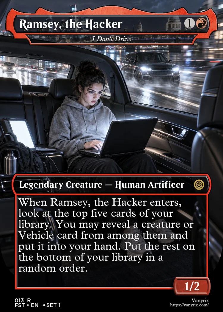 Ramsey, the Hacker