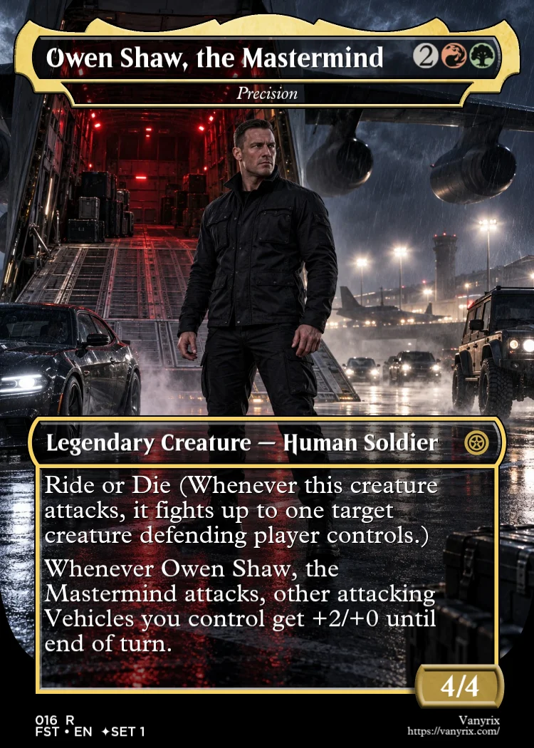 Owen Shaw, the Mastermind
