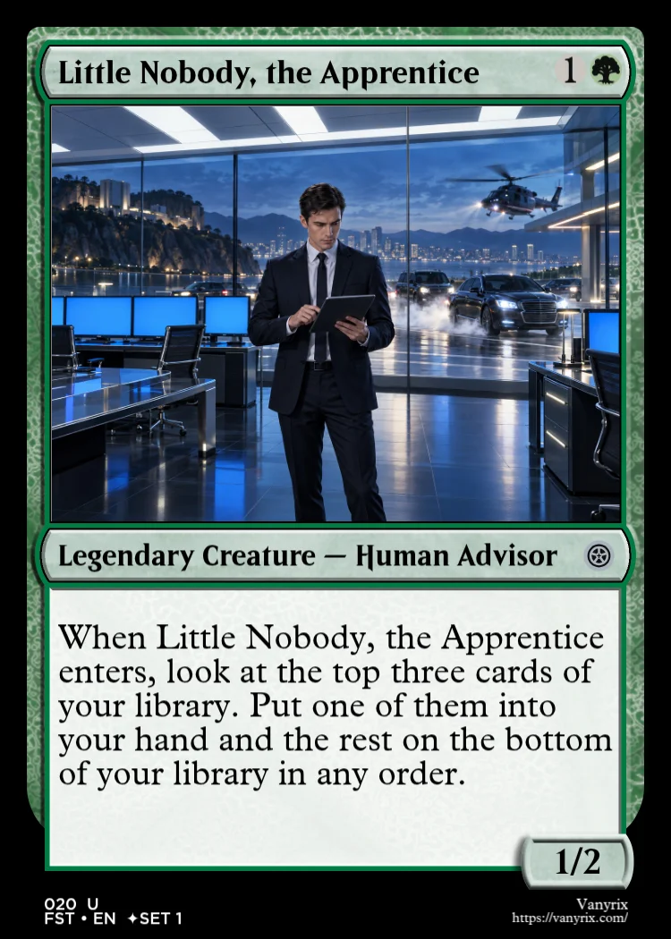 Little Nobody, the Apprentice