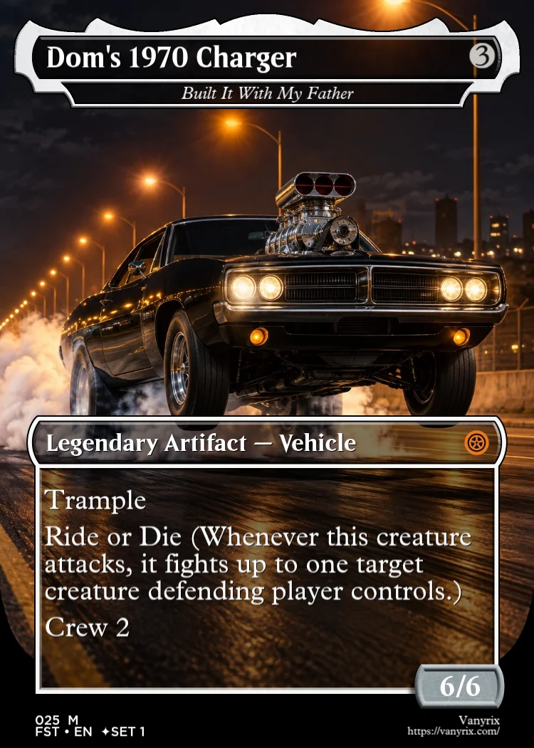 Dom's 1970 Charger