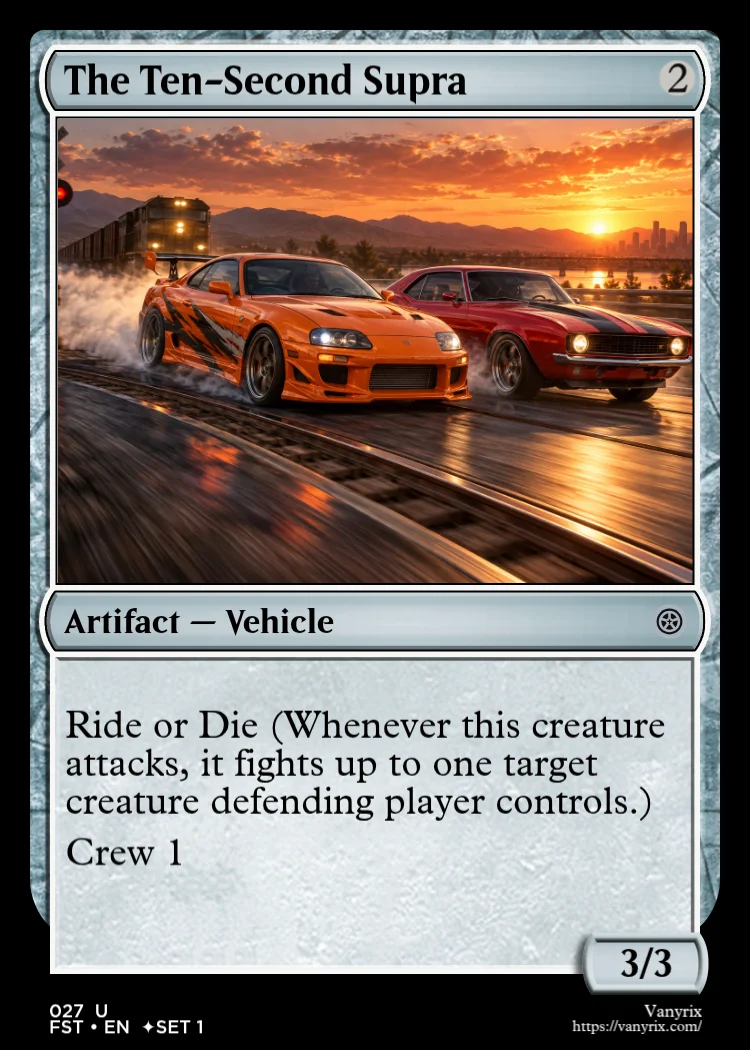 The Ten-Second Supra