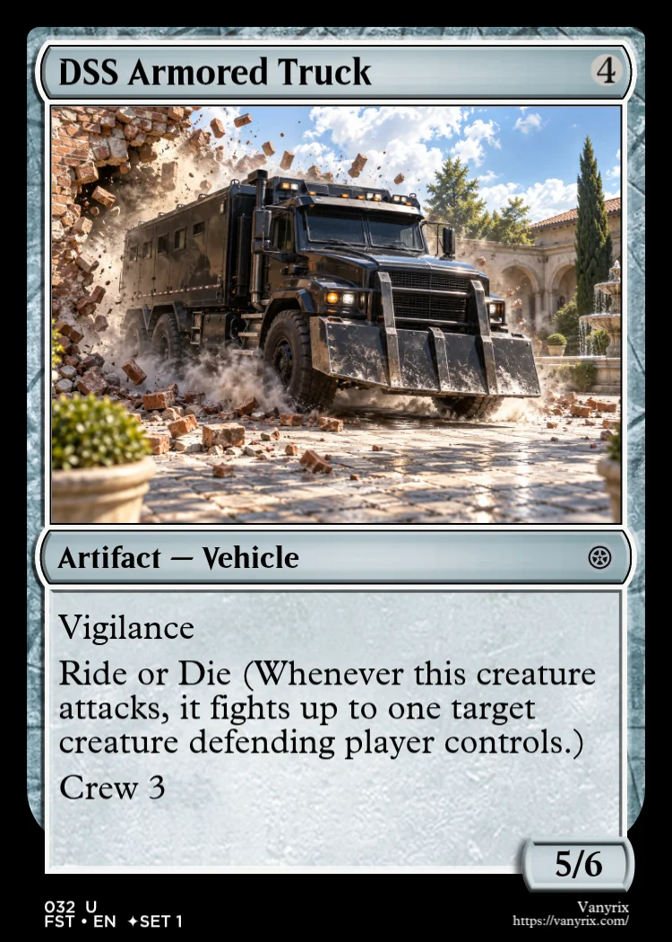 DSS Armored Truck