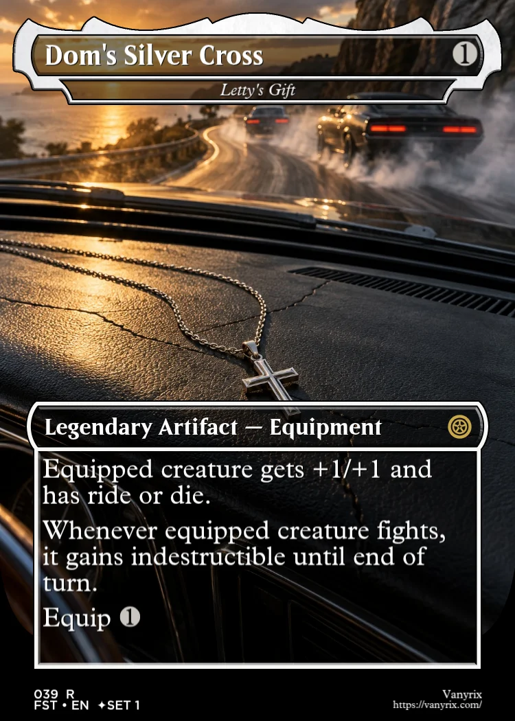 Dom's Silver Cross