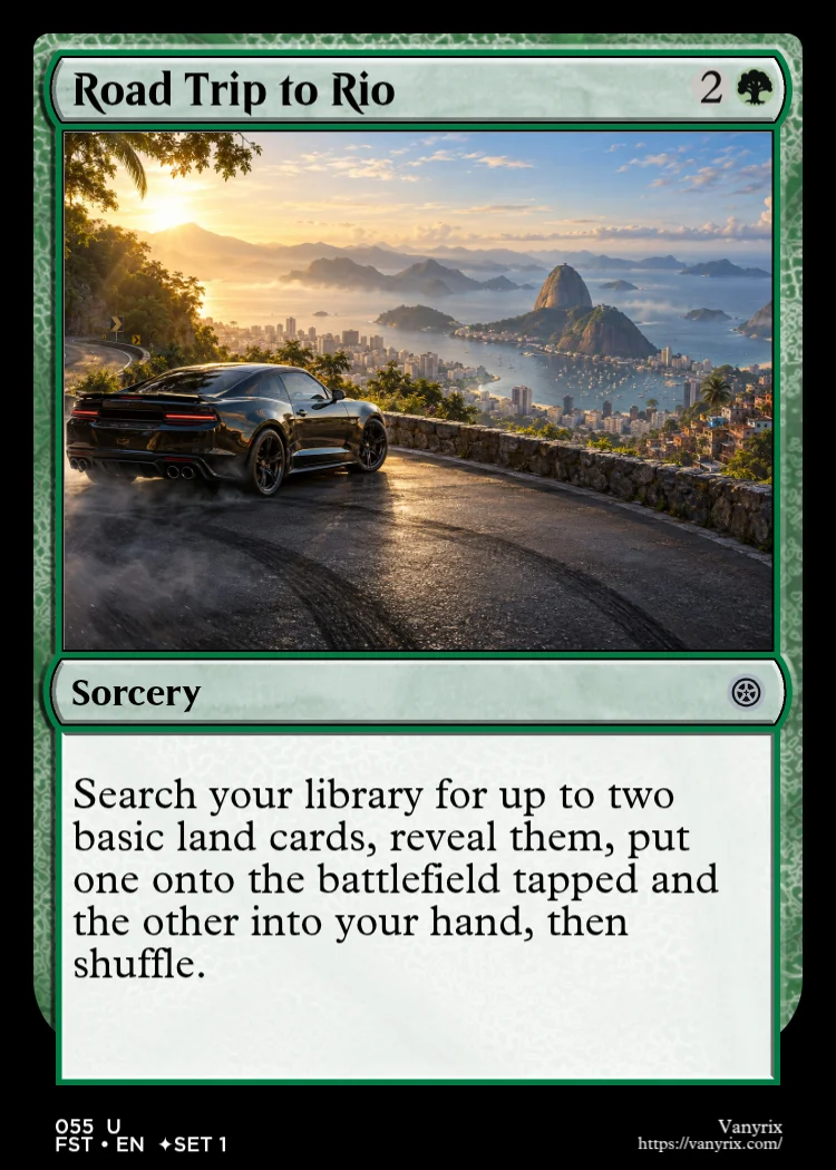 Road Trip to Rio
