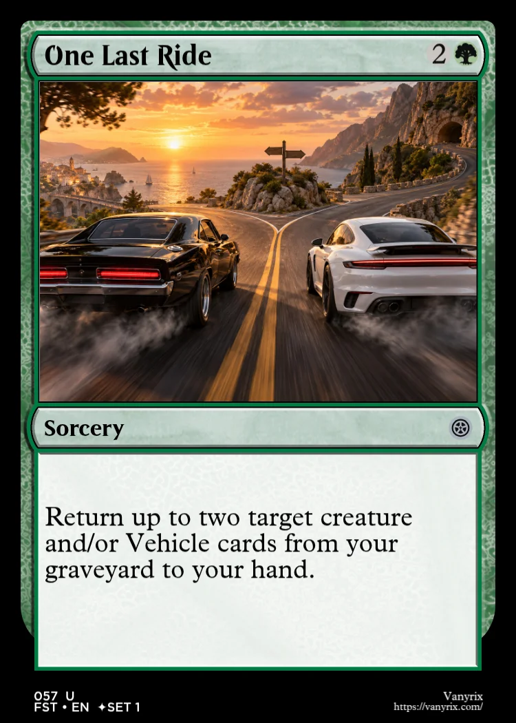 One Last Ride
