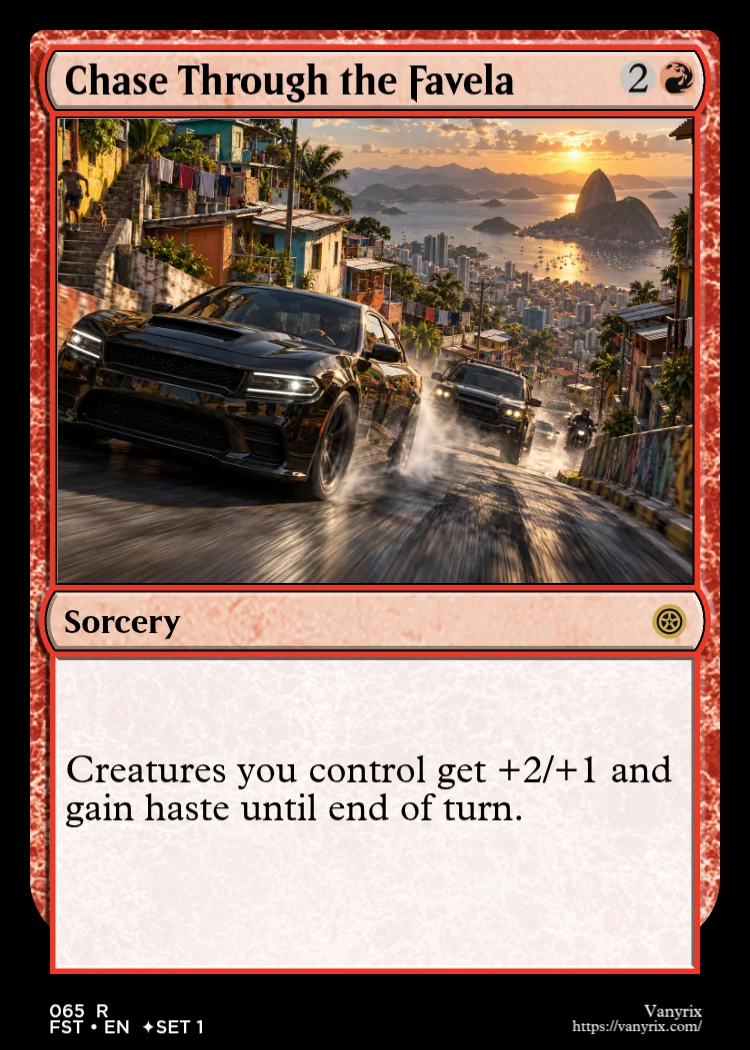Chase Through the Favela