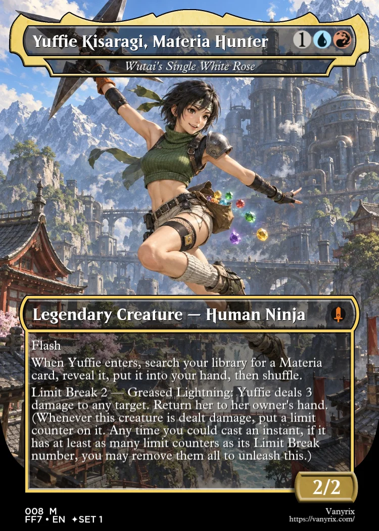 Yuffie Kisaragi, Materia Hunter