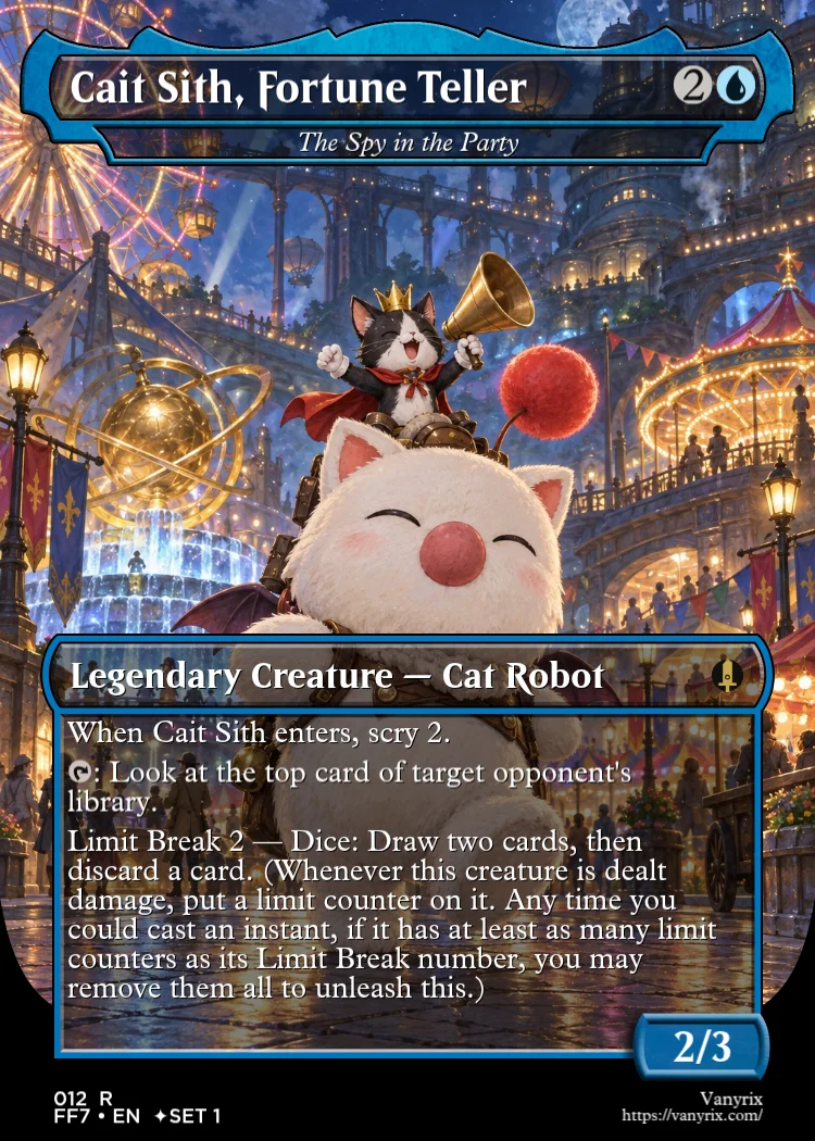Cait Sith, Fortune Teller