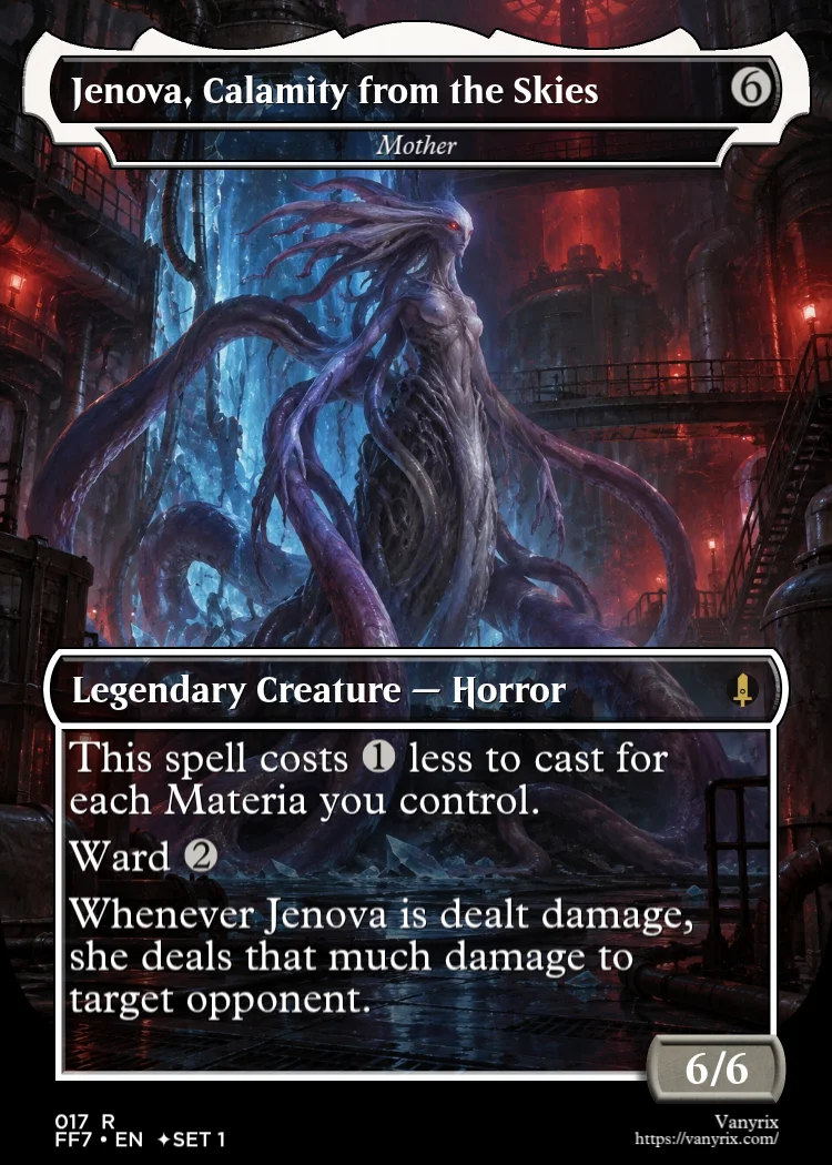 Jenova, Calamity from the Skies
