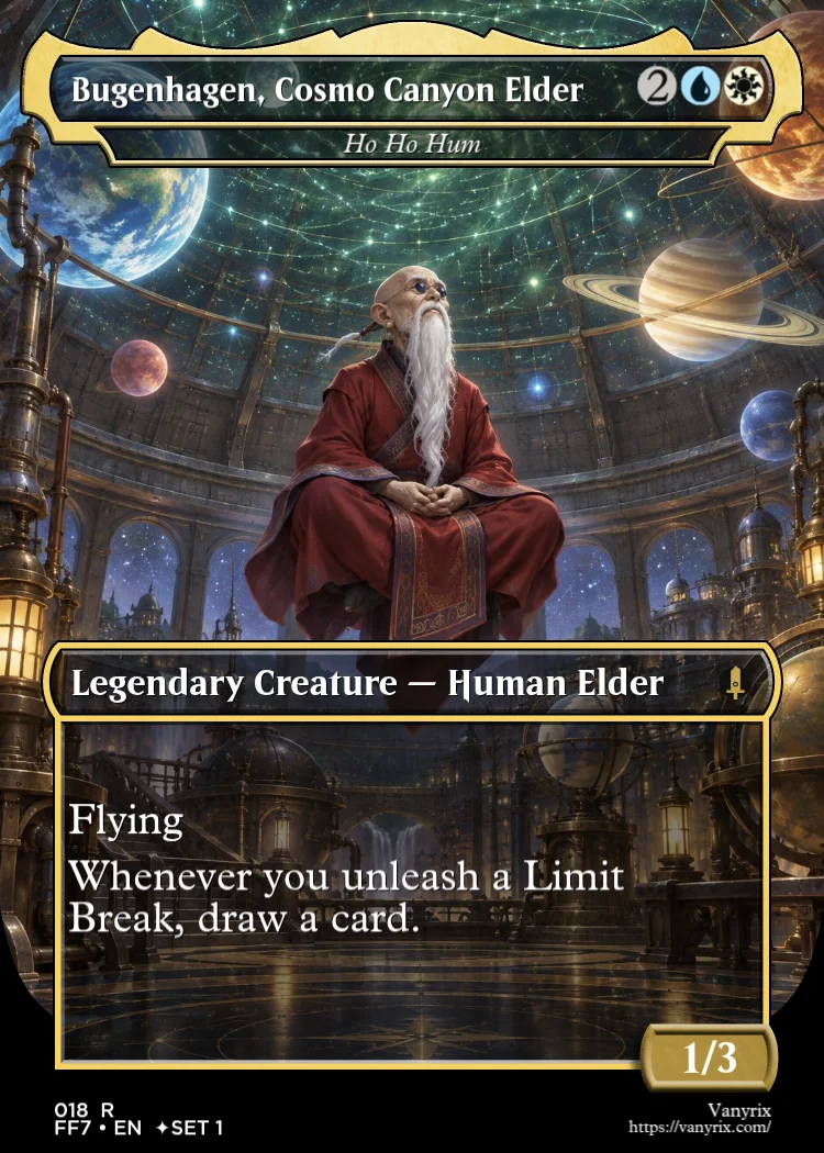 Bugenhagen, Cosmo Canyon Elder