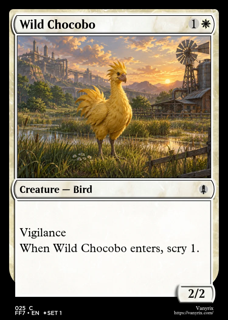 Wild Chocobo