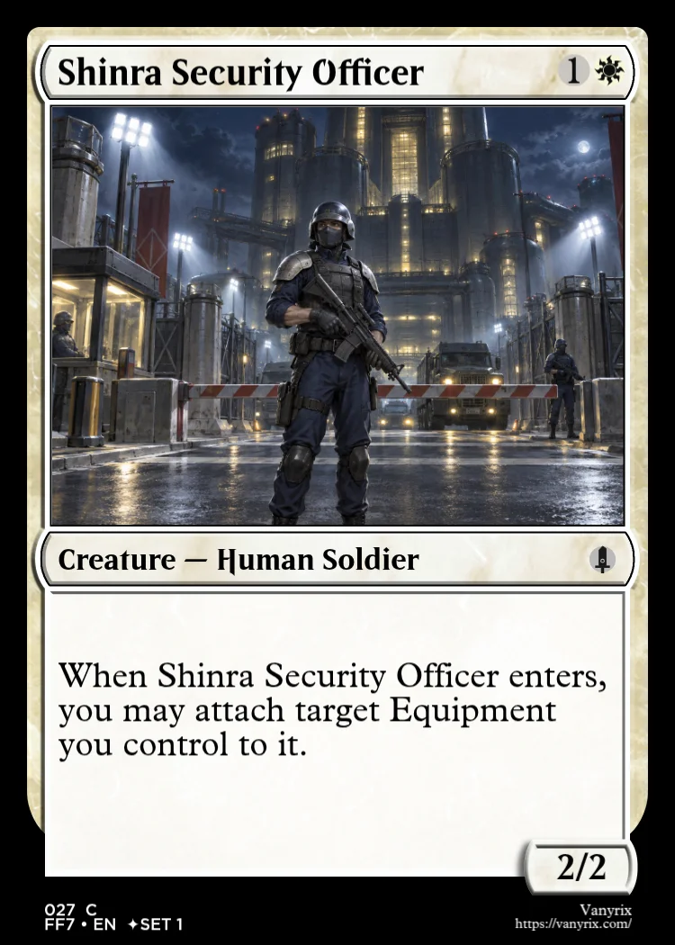 Shinra Security Officer