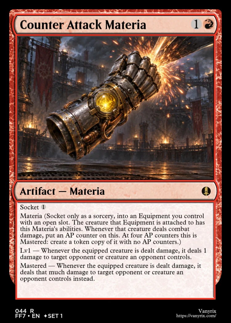 Counter Attack Materia