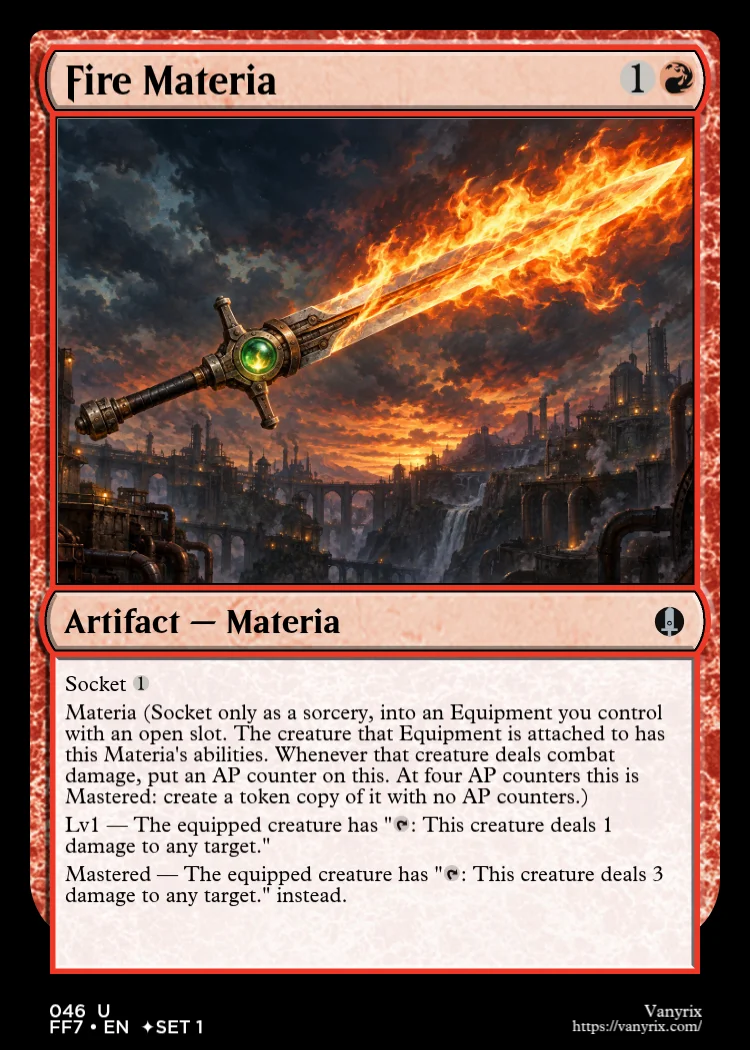 Fire Materia