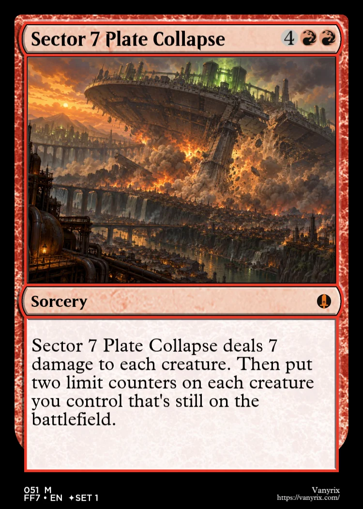 Sector 7 Plate Collapse