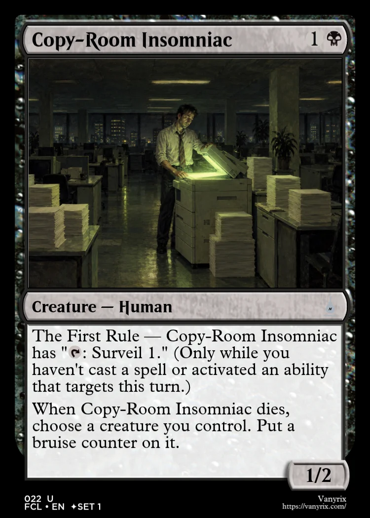 Copy-Room Insomniac