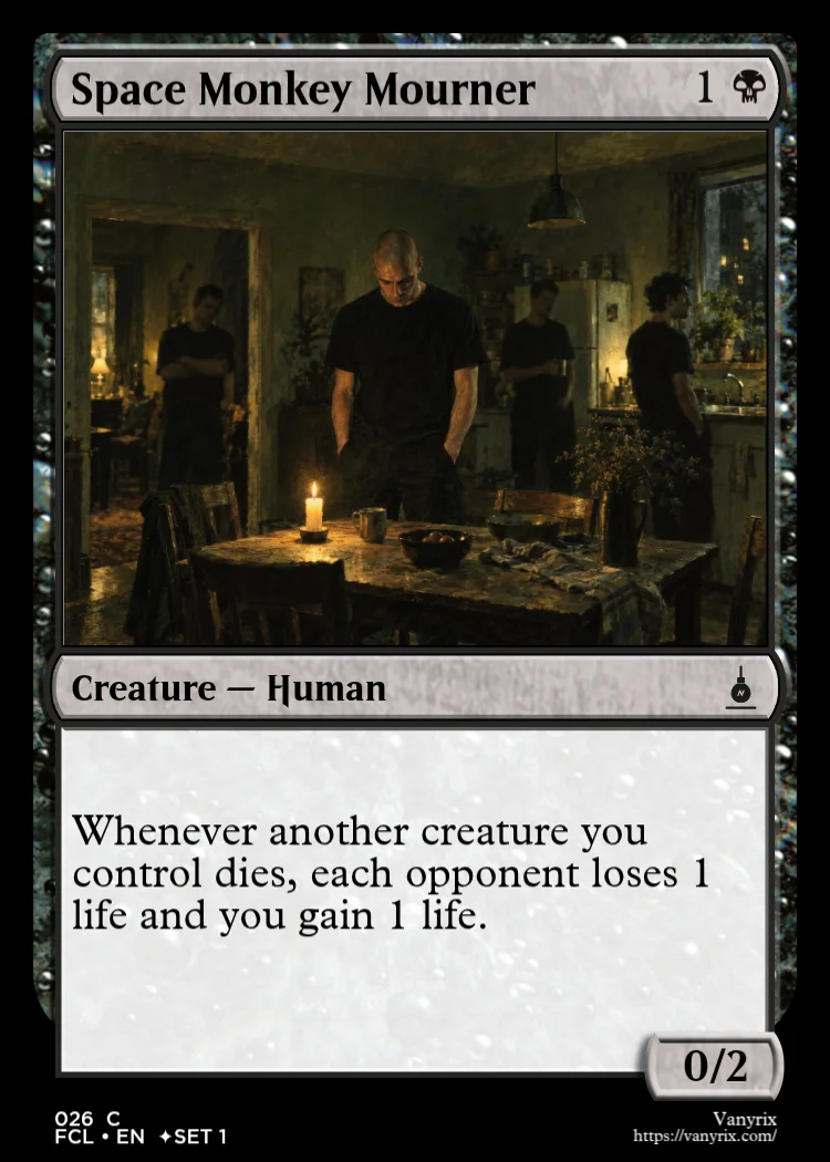 Space Monkey Mourner