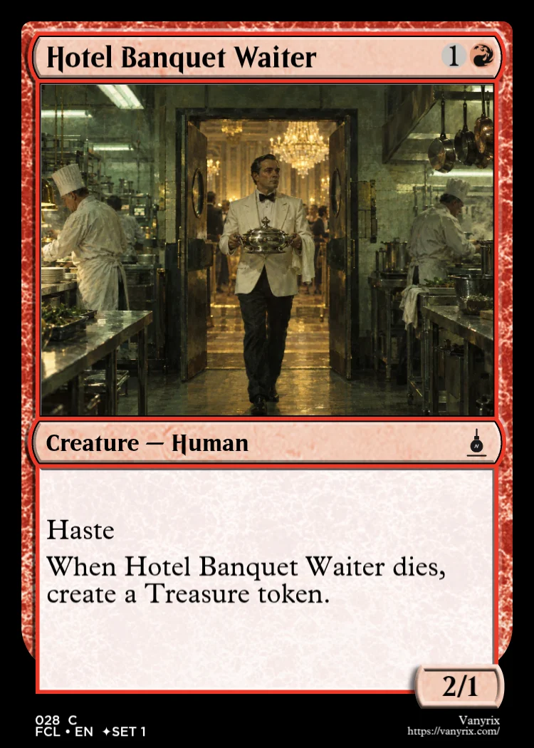 Hotel Banquet Waiter