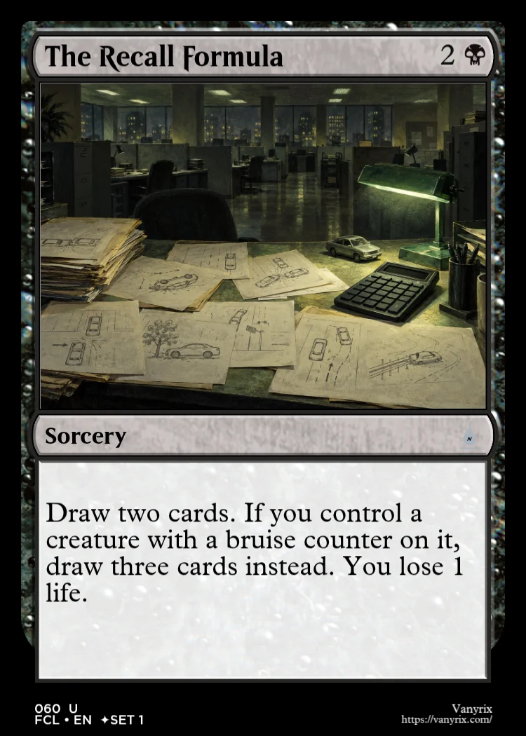 The Recall Formula