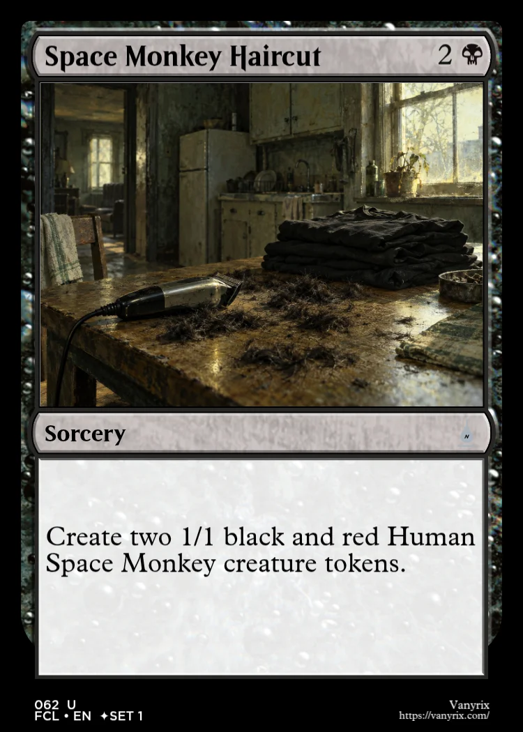 Space Monkey Haircut