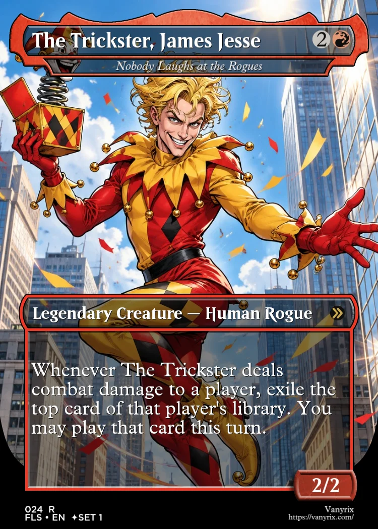 The Trickster, James Jesse