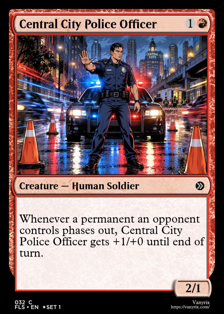 Central City Police Officer