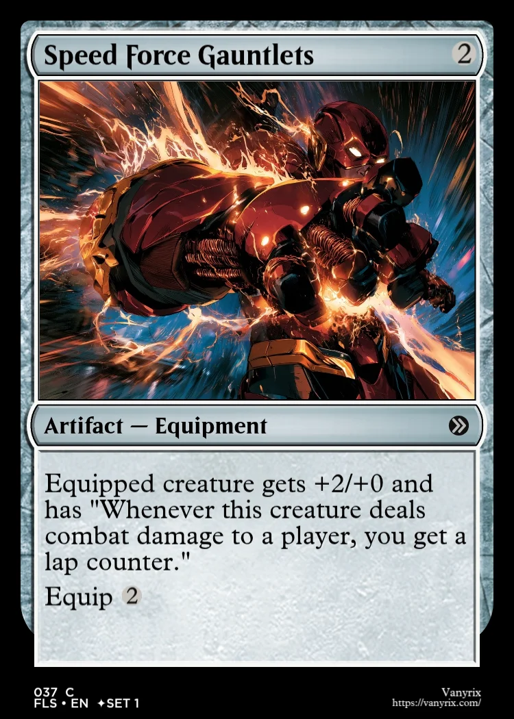 Speed Force Gauntlets