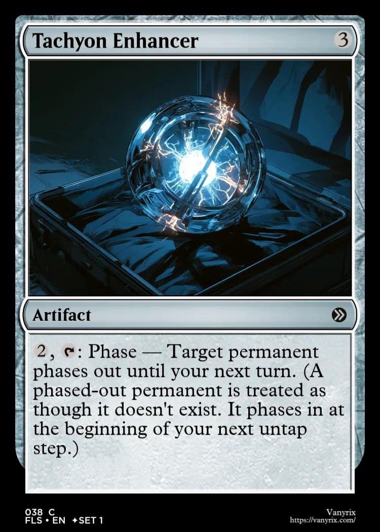 Tachyon Enhancer