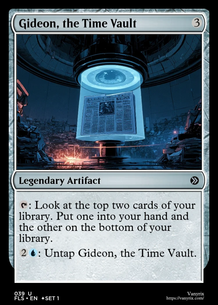 Gideon, the Time Vault