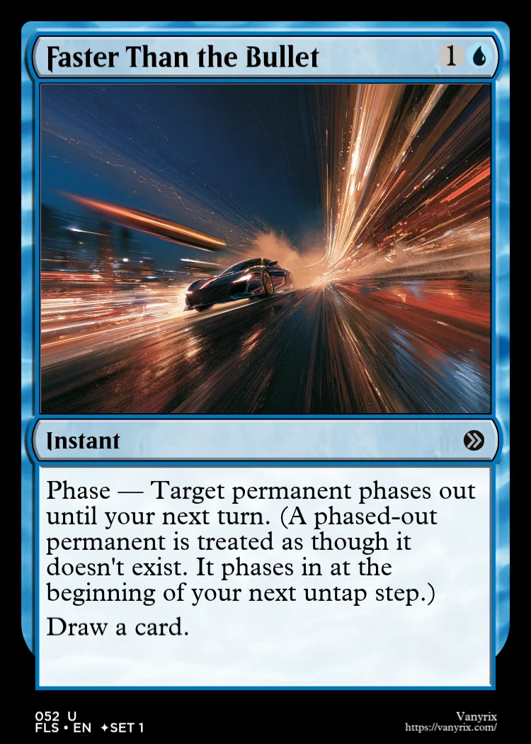 Faster Than the Bullet