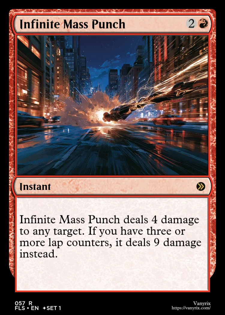Infinite Mass Punch