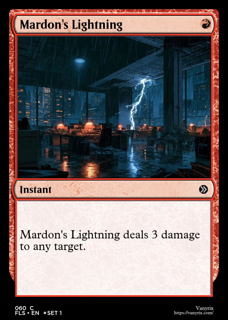 Mardon's Lightning