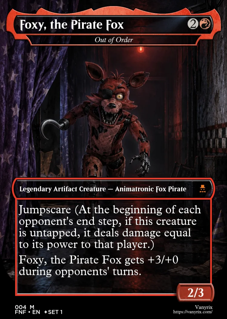 Foxy, the Pirate Fox