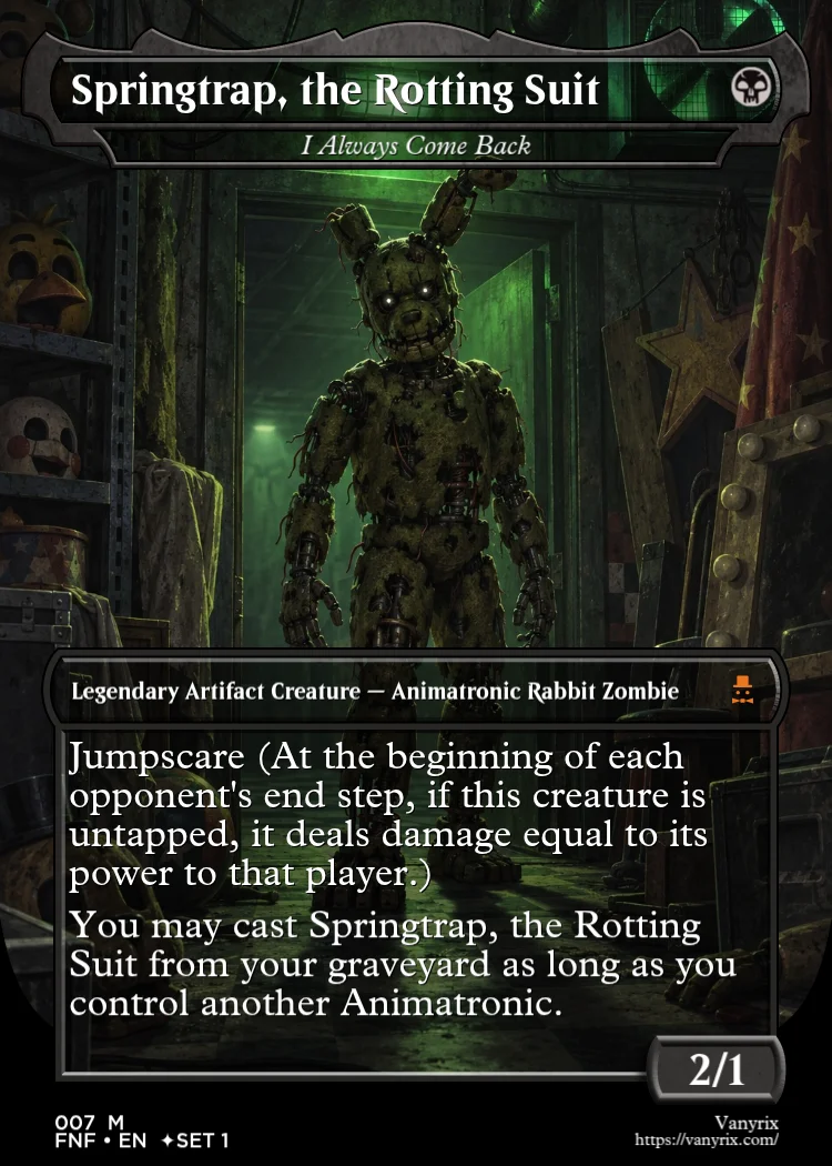 Springtrap, the Rotting Suit