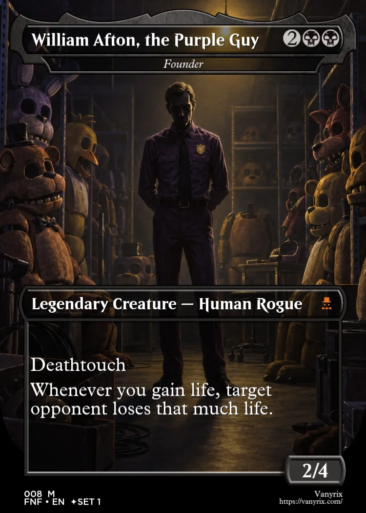William Afton, the Purple Guy