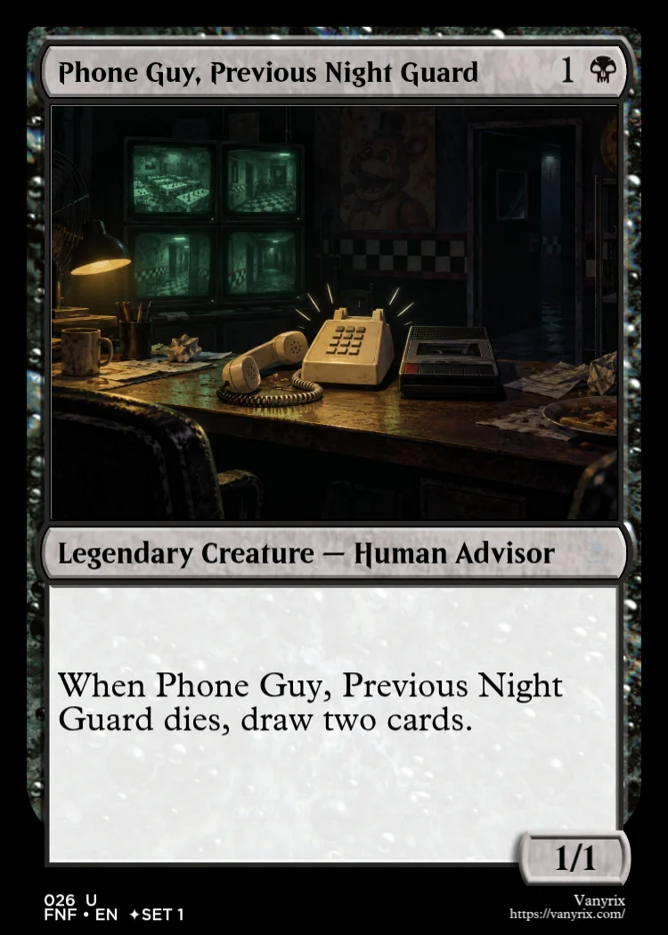 Phone Guy, Previous Night Guard