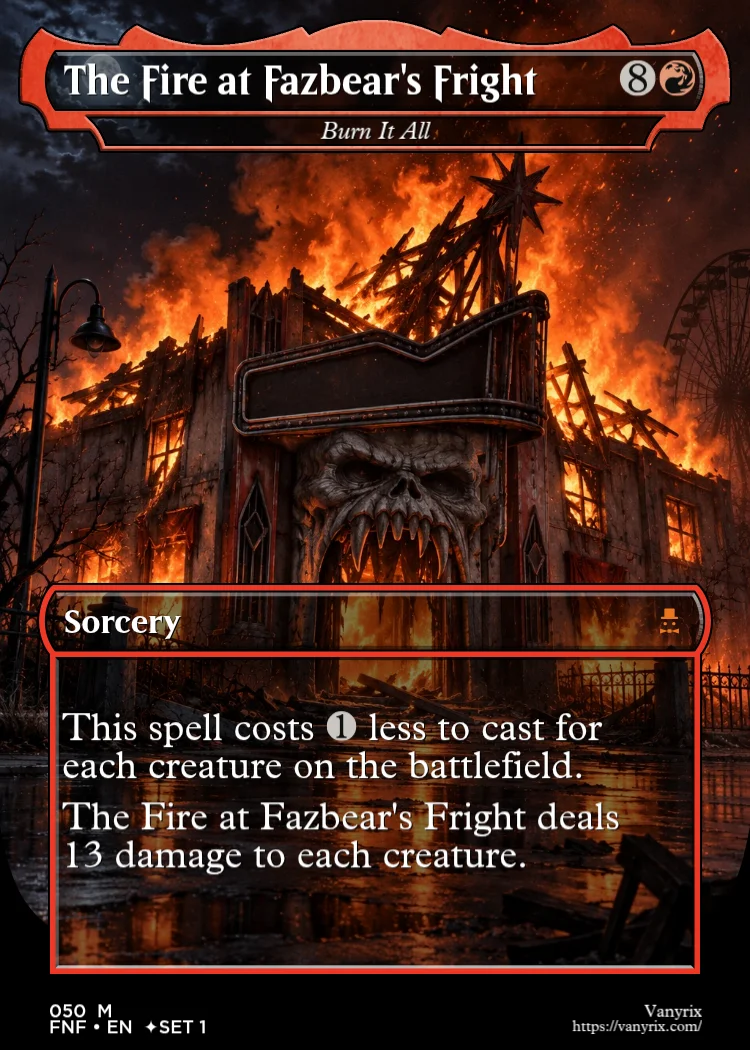 The Fire at Fazbear's Fright