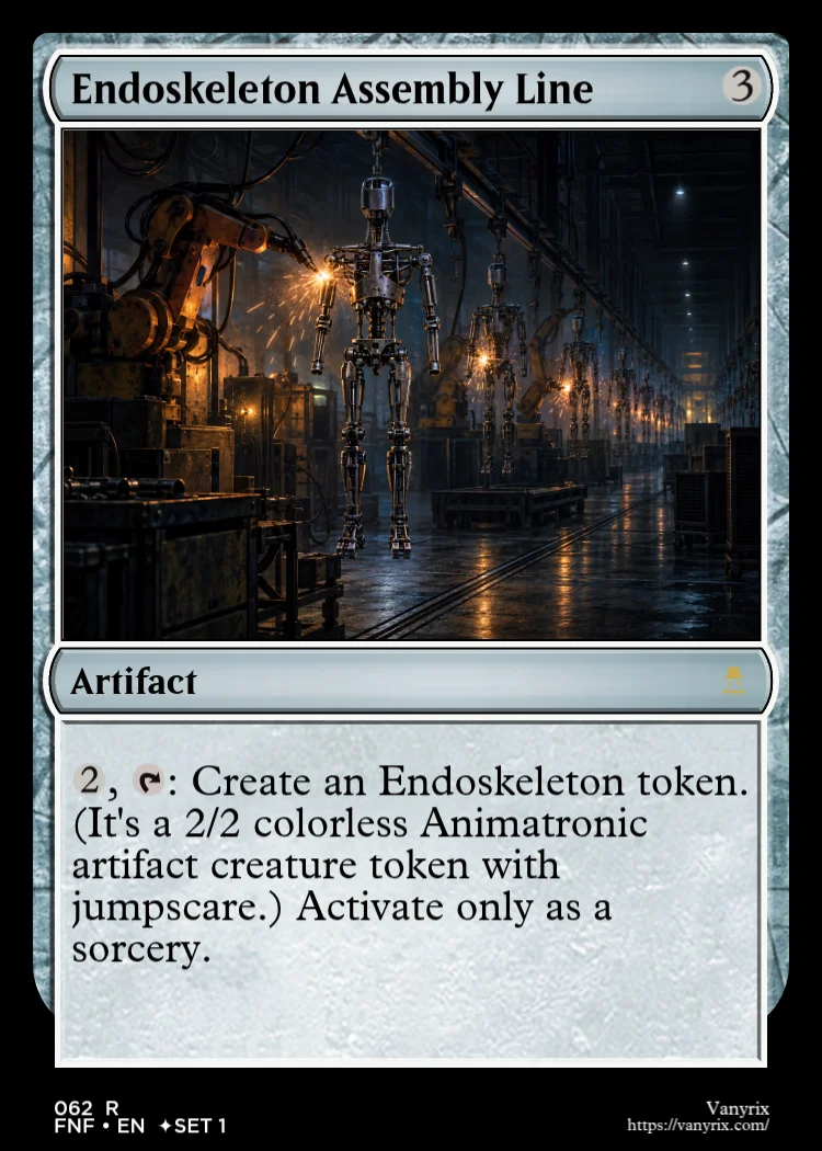 Endoskeleton Assembly Line