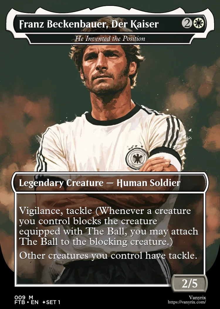 Franz Beckenbauer, Der Kaiser