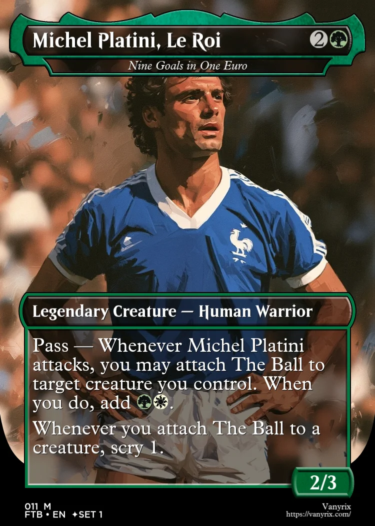 Michel Platini, Le Roi