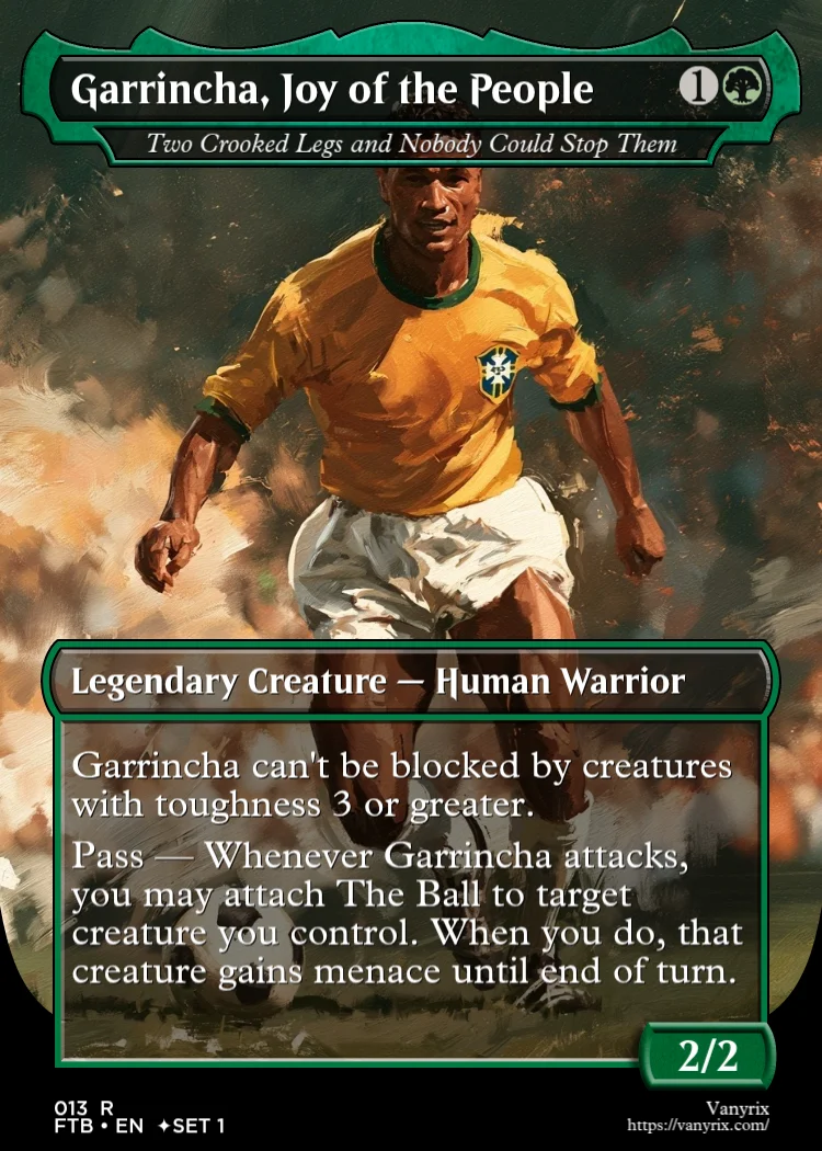 Garrincha, Joy of the People