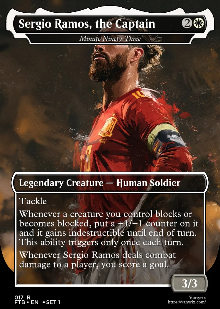 Sergio Ramos, the Captain