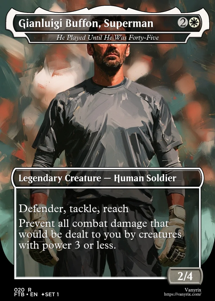 Gianluigi Buffon, Superman