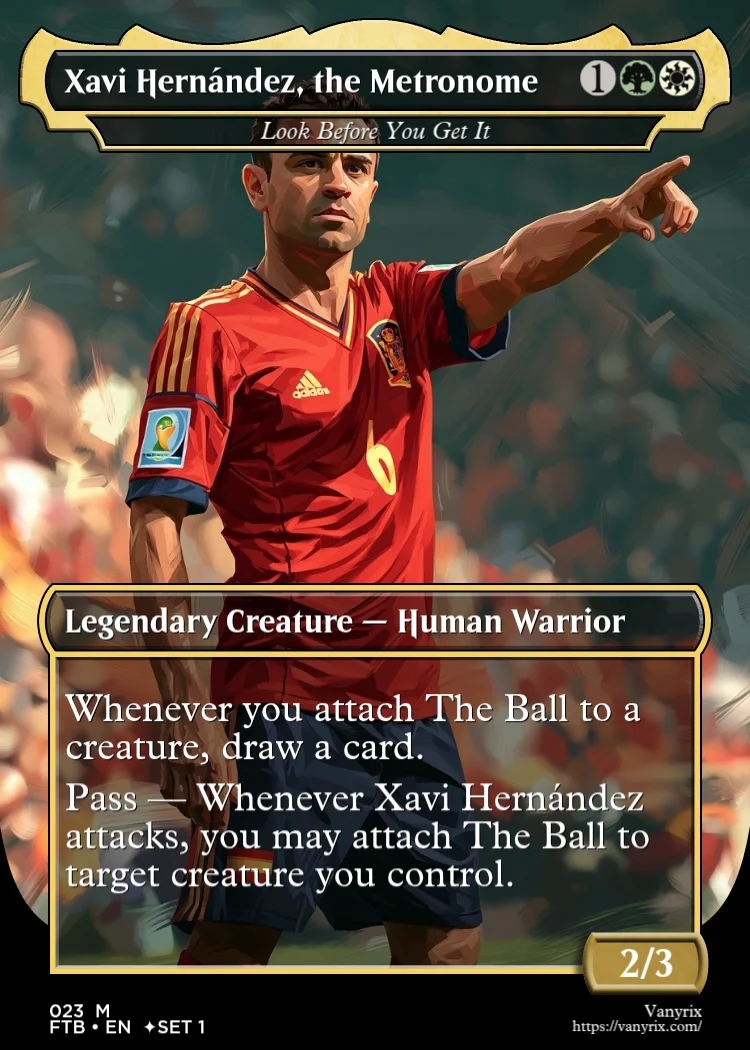 Xavi Hernández, the Metronome